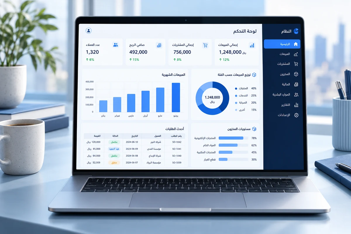موكاب توضيحي لموضوع: متى تتحول من الجداول إلى نظام تشغيل مخصص؟
