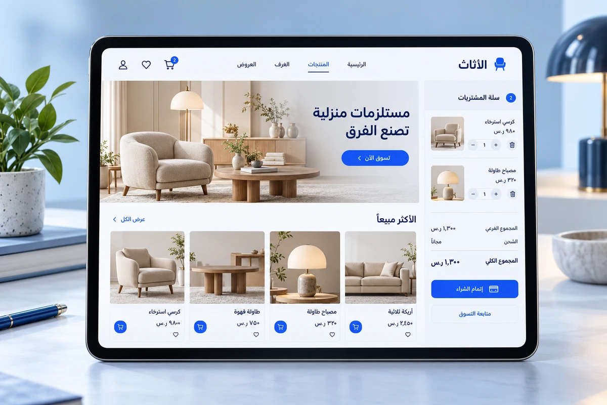 موكاب توضيحي لموضوع: إيه الفرق بين موقع شركة فخم وموقع شركة فعّال؟
